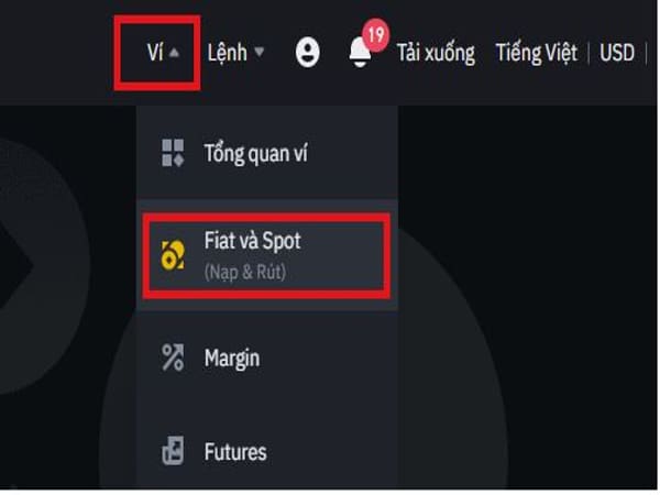 Đăng nhập vào tài khoản Binance