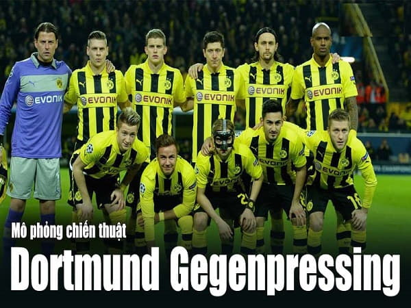 Borussia Dortmund trong giai đoạn 2008-2015 thành công với lối đá Gegenpressing